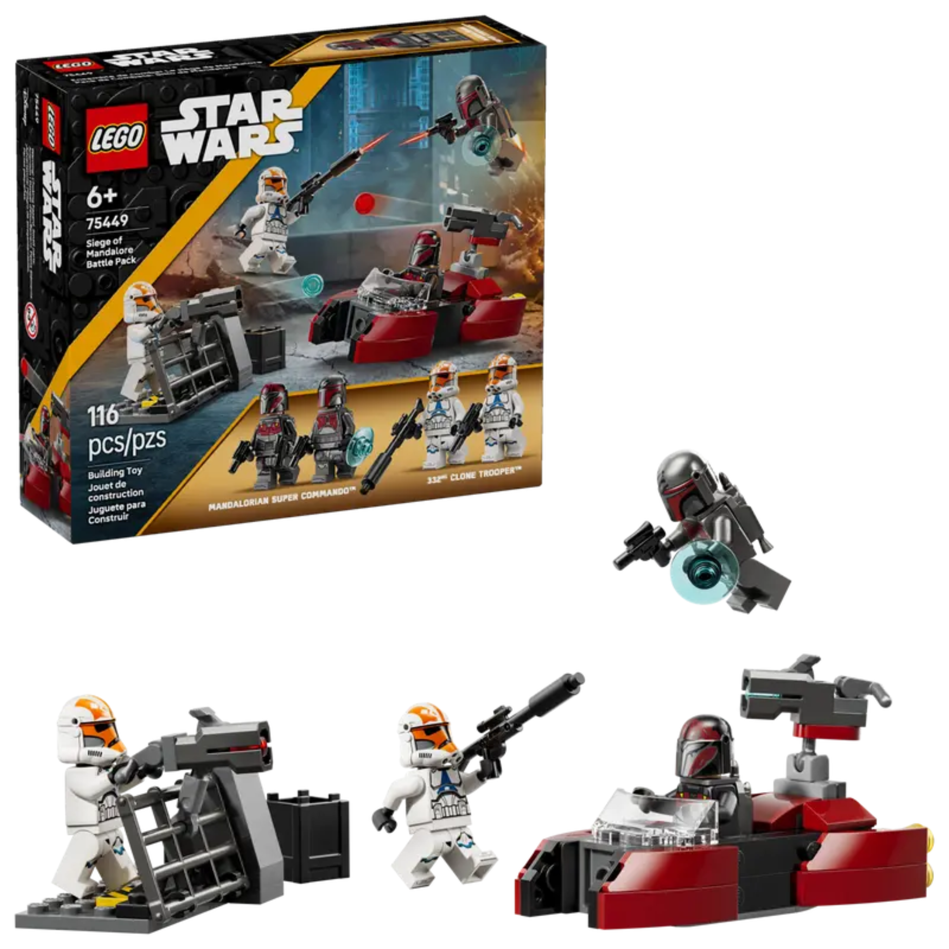 LEGO® | Star Wars: Siege of Mandalore Battle Pack (75449)