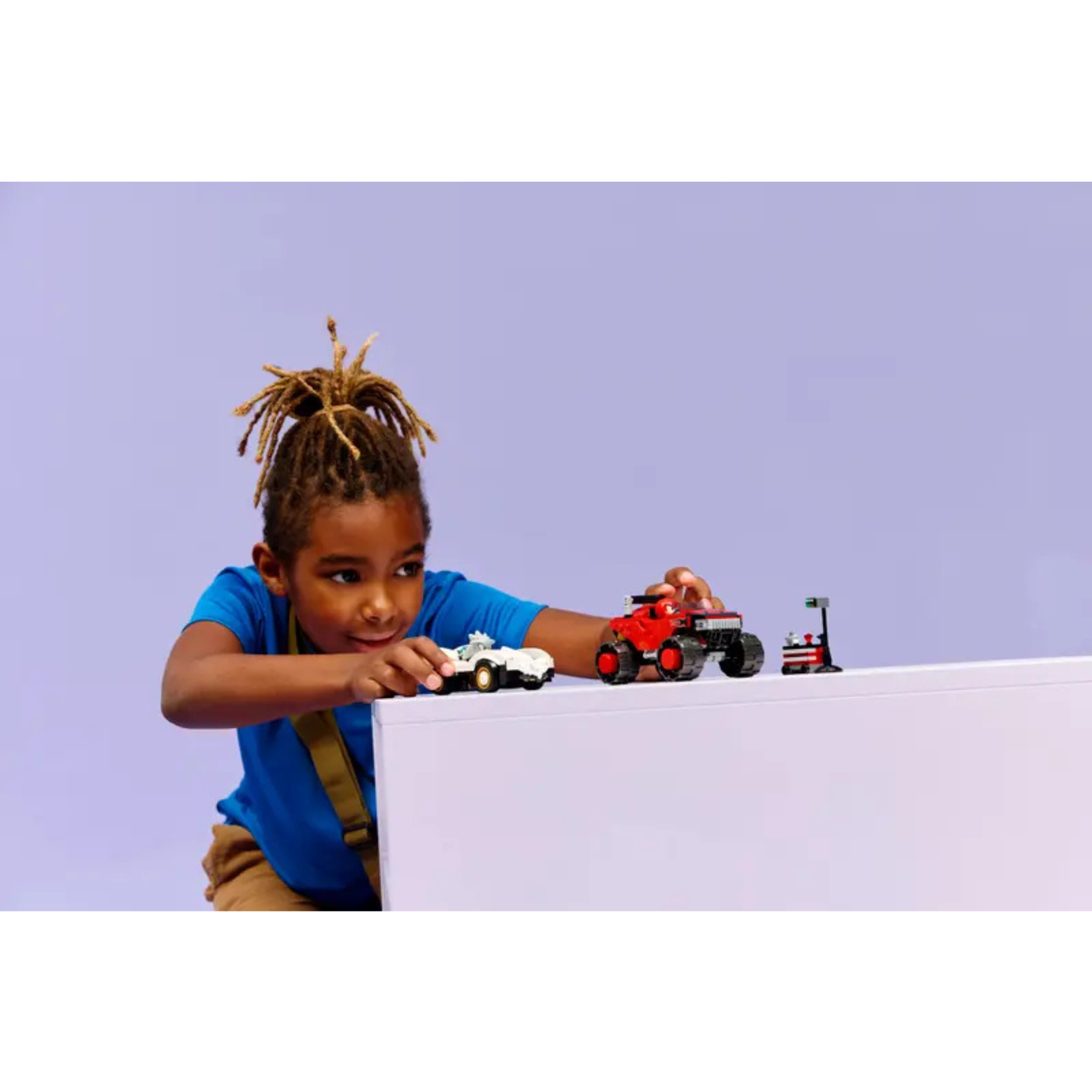 LEGO® | Sonic: Silver's Car vs. Knuckles' Monster Truck (77118)