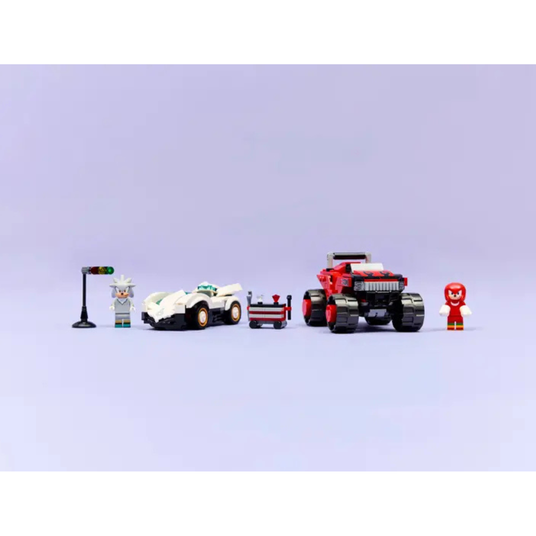 LEGO® | Sonic: Silver's Car vs. Knuckles' Monster Truck (77118)