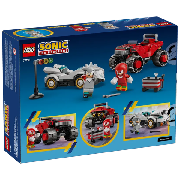 LEGO® | Sonic: Silver's Car vs. Knuckles' Monster Truck (77118)