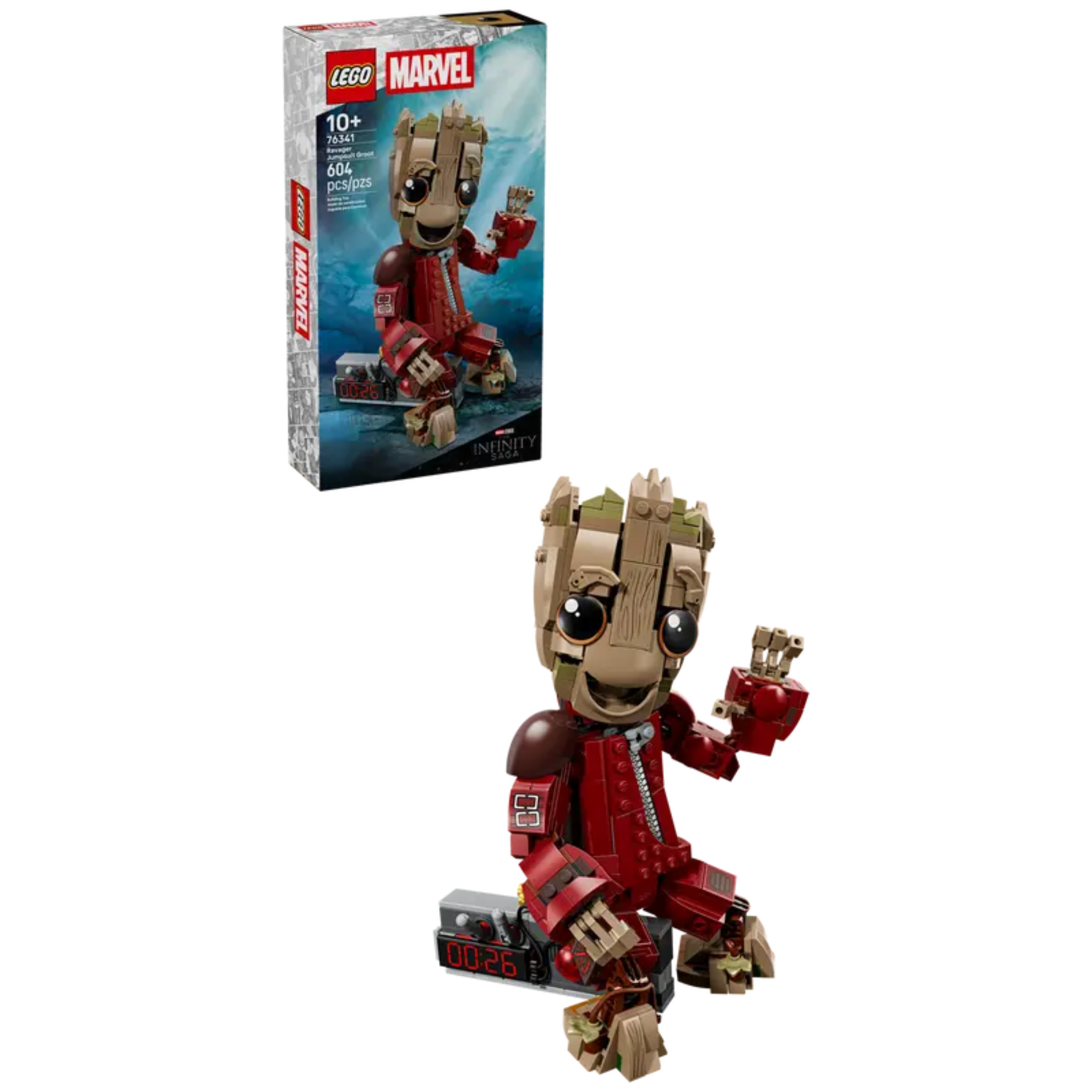 LEGO® | Marvel: Ravager Jumpsuit Groot (76341)