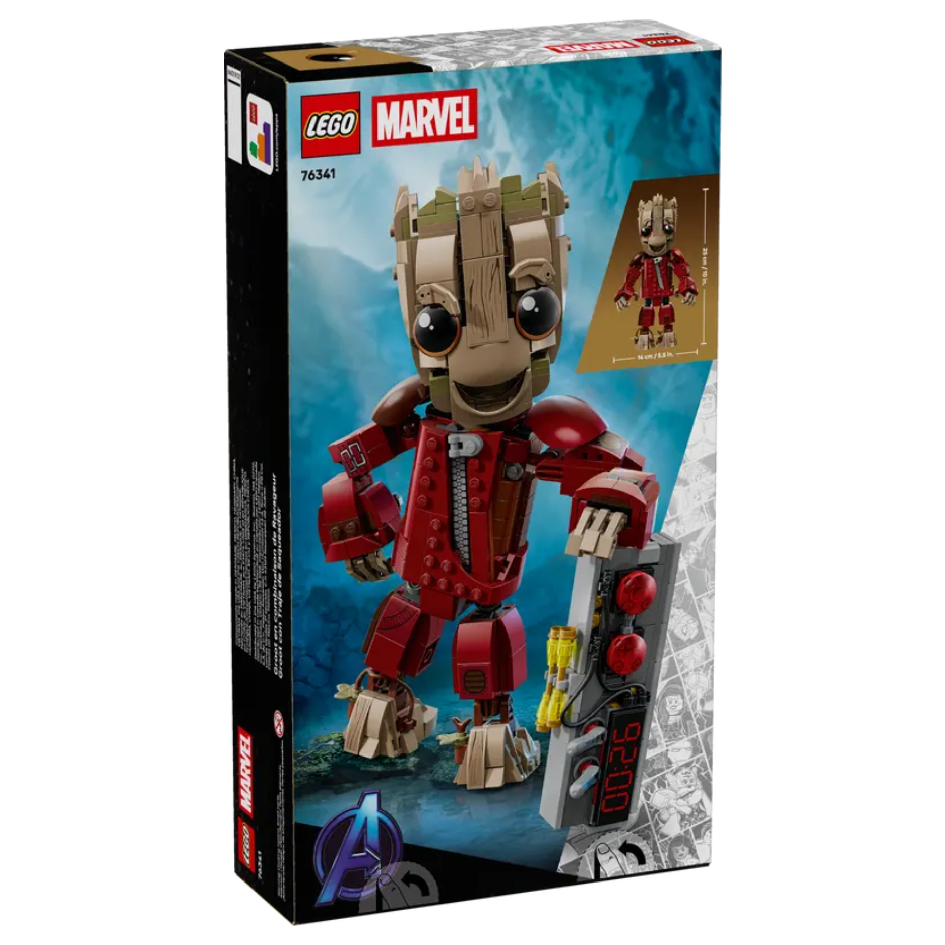 LEGO® | Marvel: Ravager Jumpsuit Groot (76341)