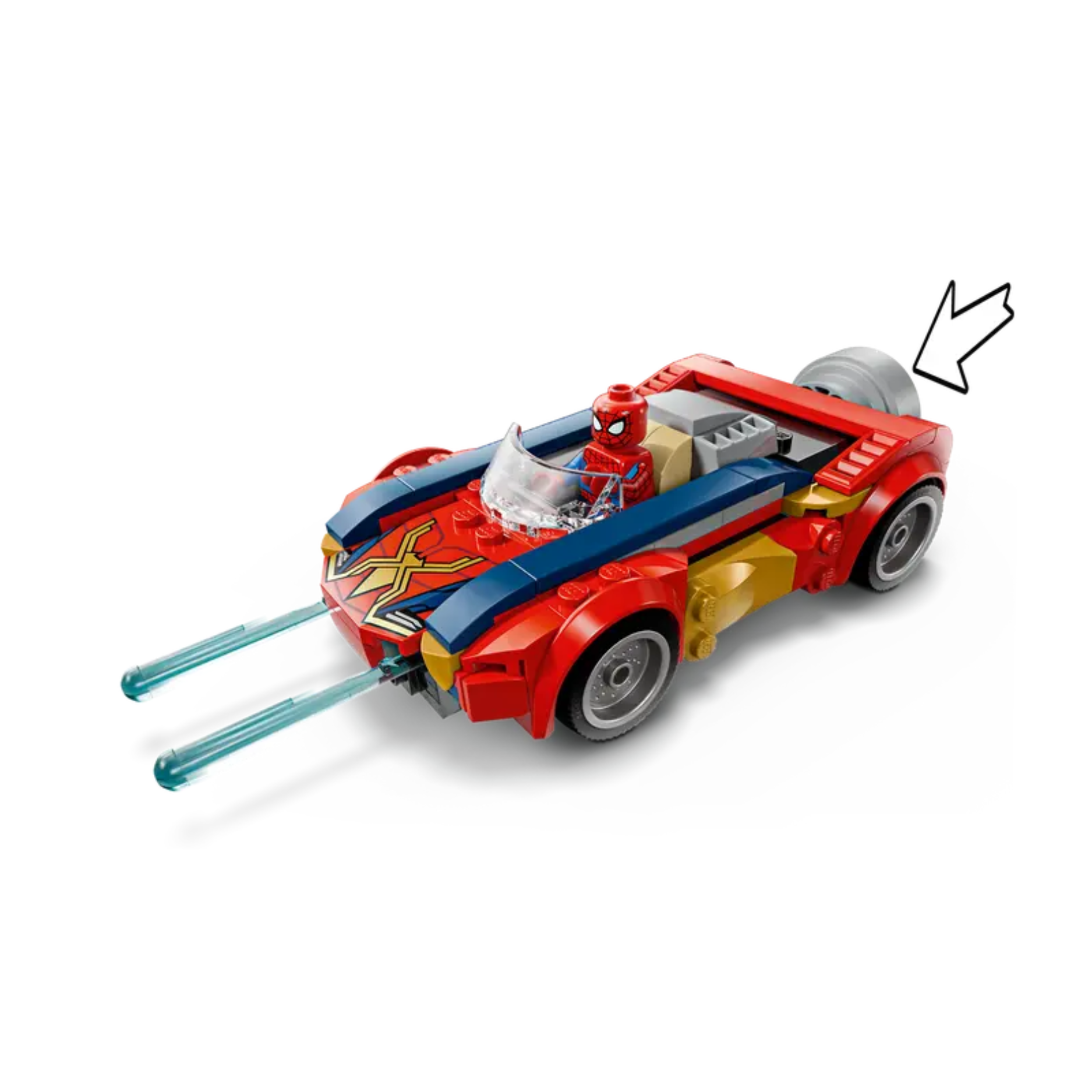 LEGO® | Marvel: Spider-Man Car vs. Venomized Wolverine (76336)