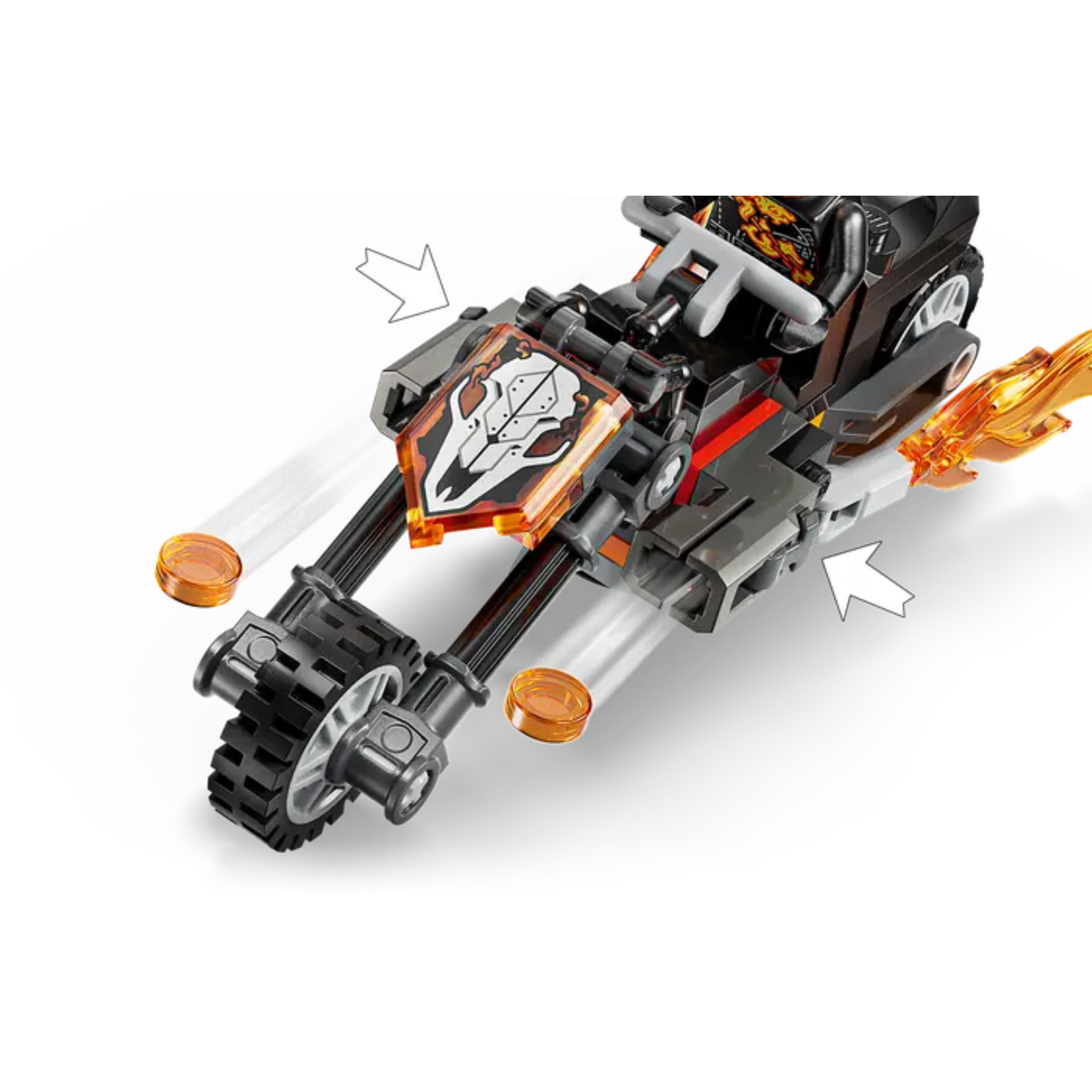 LEGO® | Marvel: Spider-Man vs. Ghost Rider Motorcycle (76335)