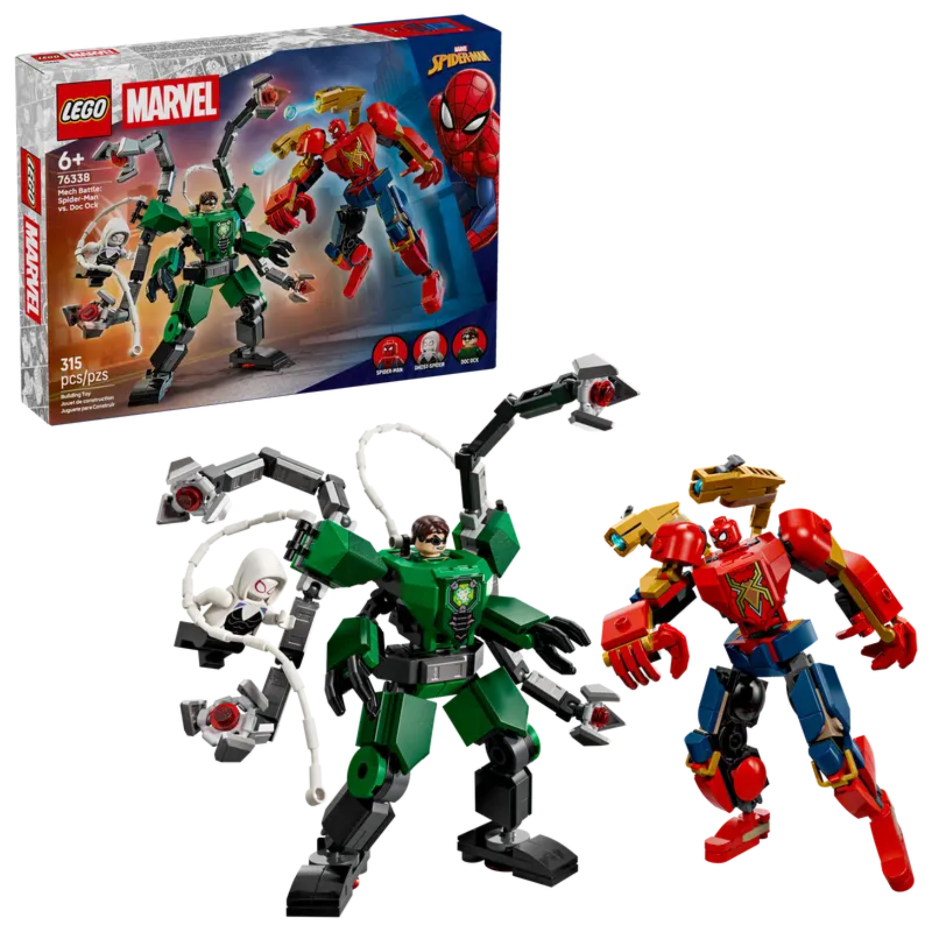 LEGO® | Marvel: Mech Battle – Spider-Man vs. Doc Ock (76338)