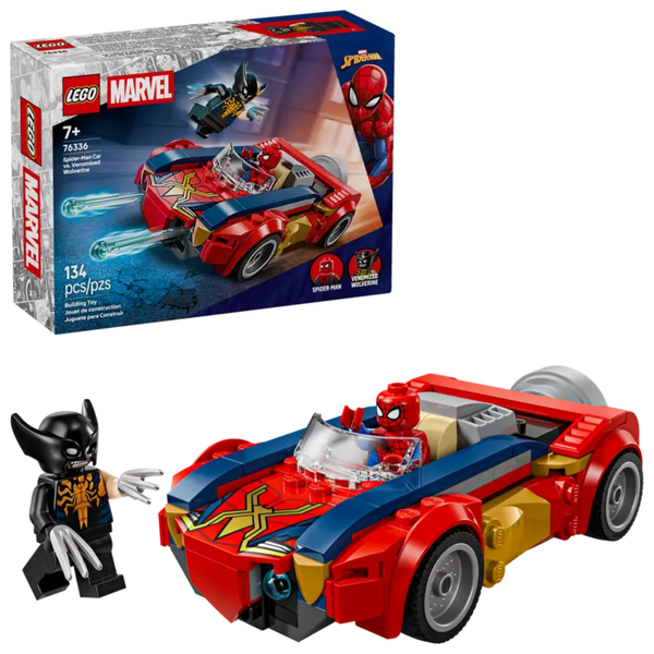 LEGO® | Marvel: Spider-Man Car vs. Venomized Wolverine (76336)