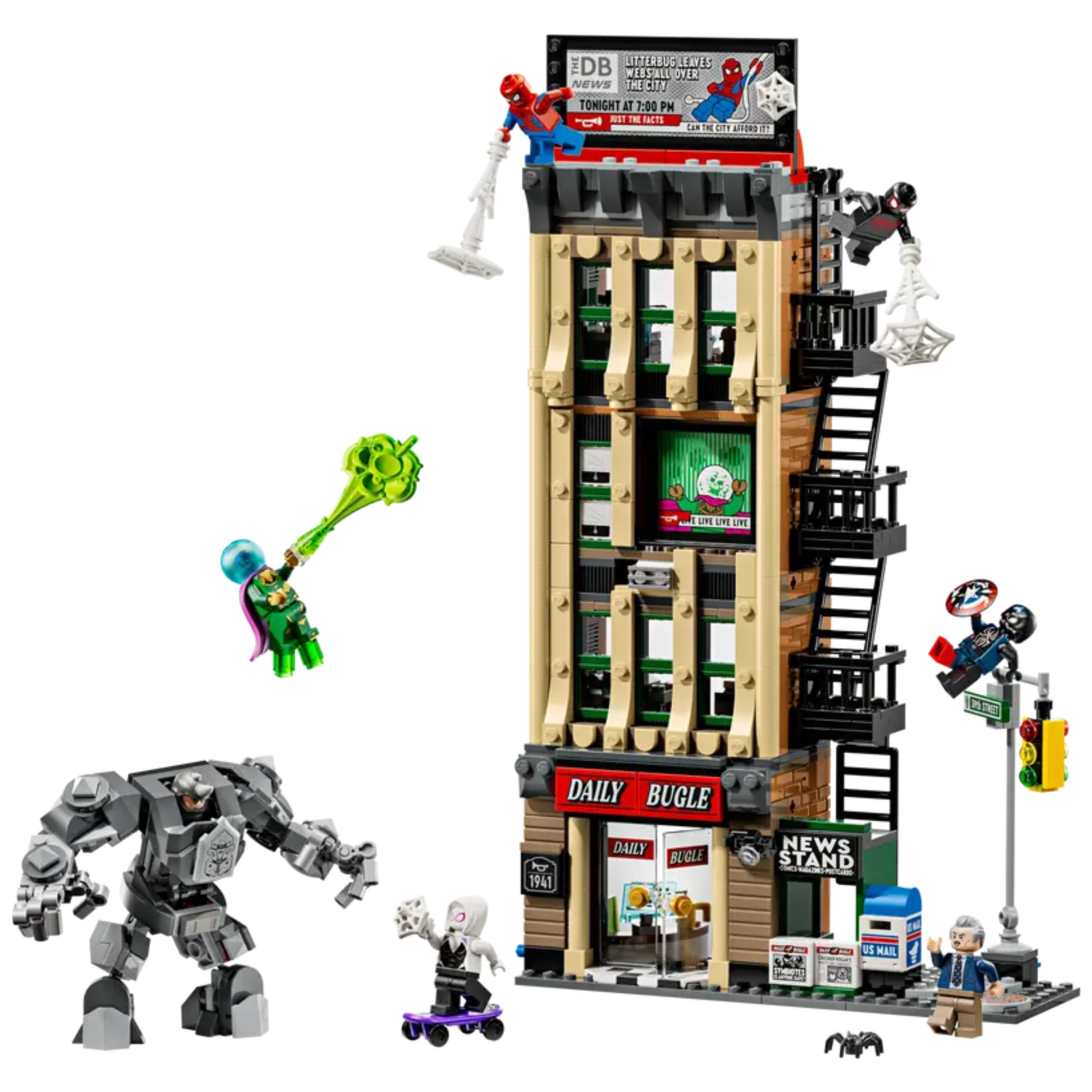 LEGO® | Marvel: Spider-Man vs. Mysterio – The Daily Bugle (76342)