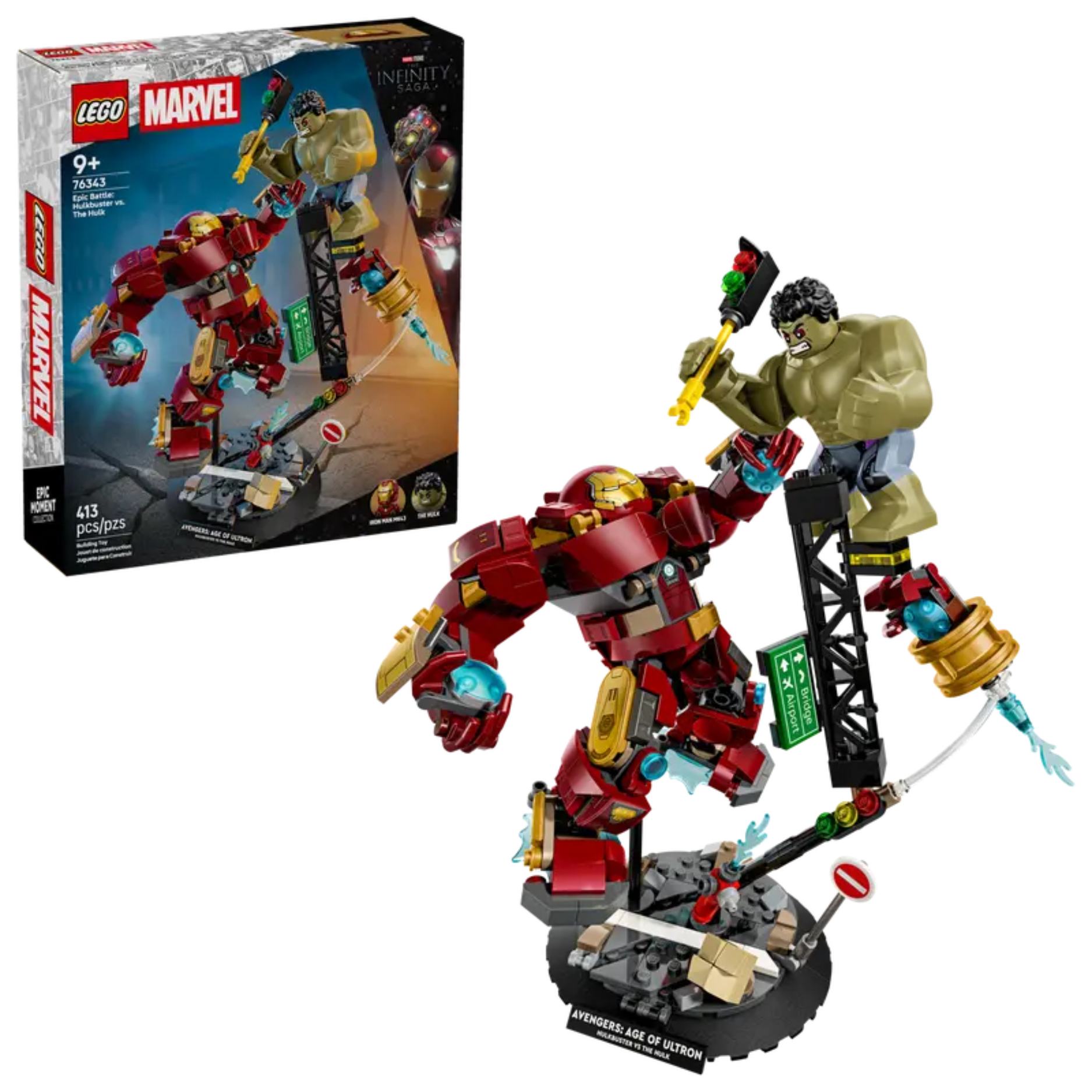 LEGO® | Marvel: Epic Battle – Hulkbuster vs. The Hulk (76343)