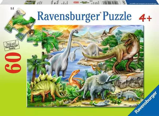 Ravensburger Prehistoric Life 60 piece puzzle box