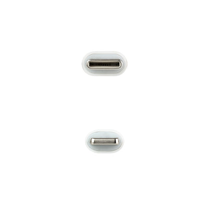 NANOCABLE 50CM Lightning to USB Type C Cable