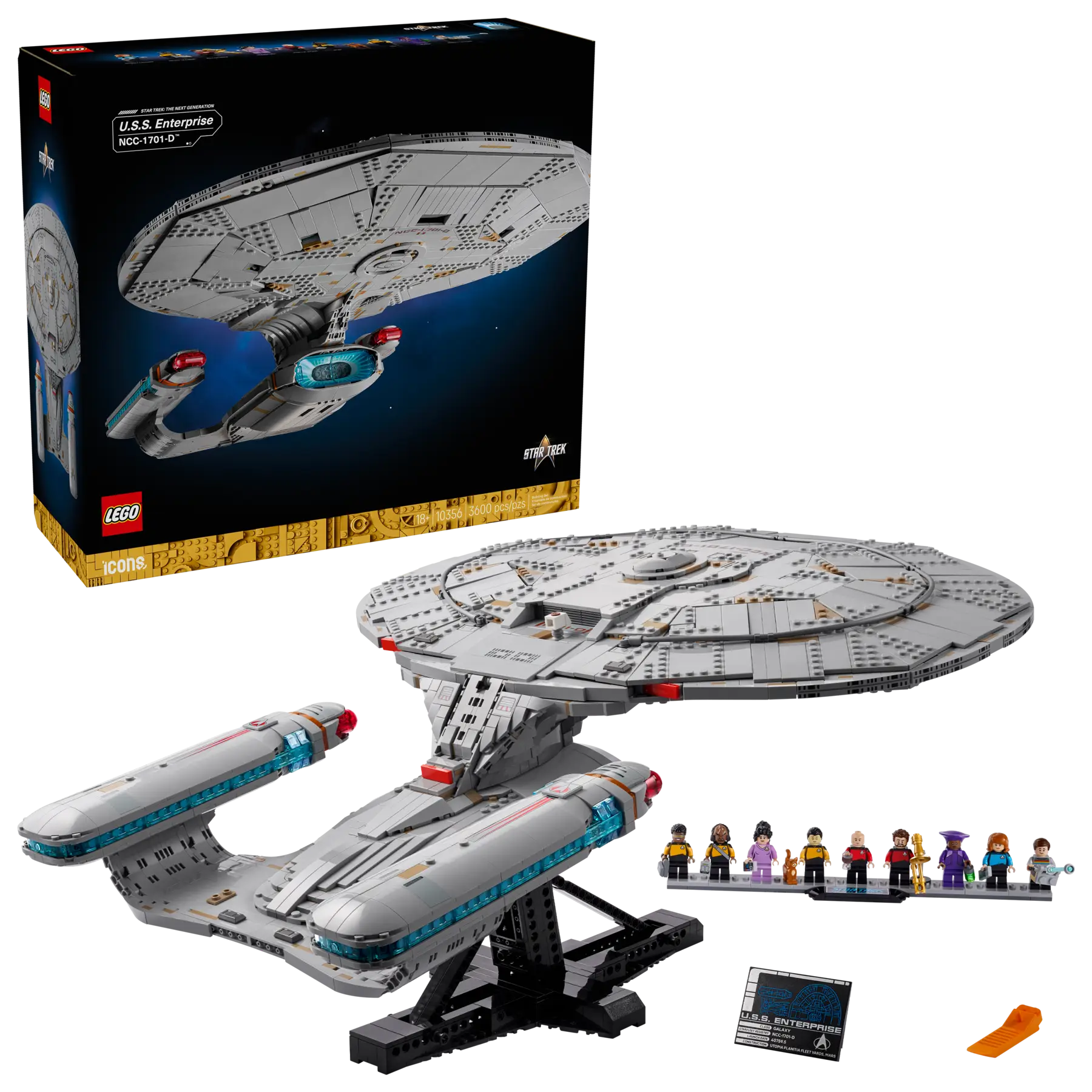 LEGO® | Icons: Star Trek: U.S.S. Enterprise NCC-1701-D™ (10356)
