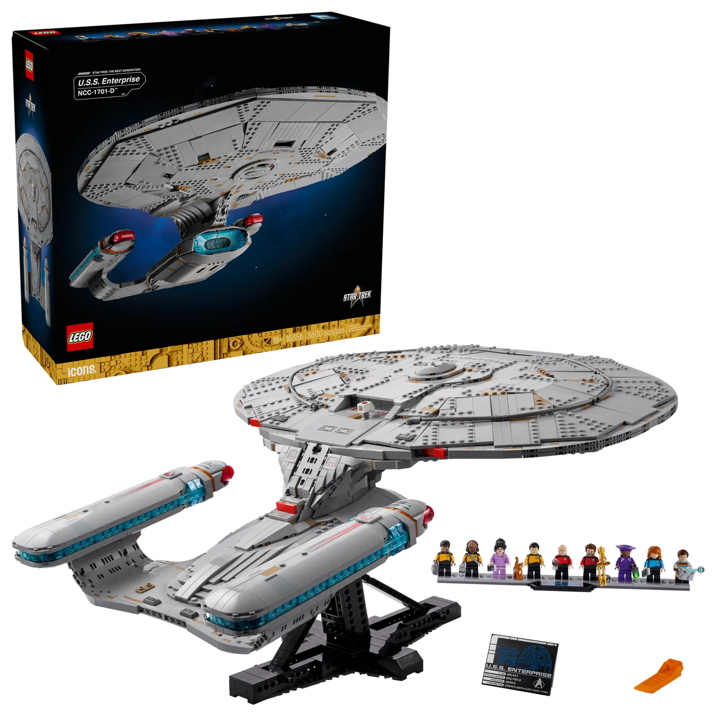 LEGO® | Icons: Star Trek: U.S.S. Enterprise NCC-1701-D™ (10356)