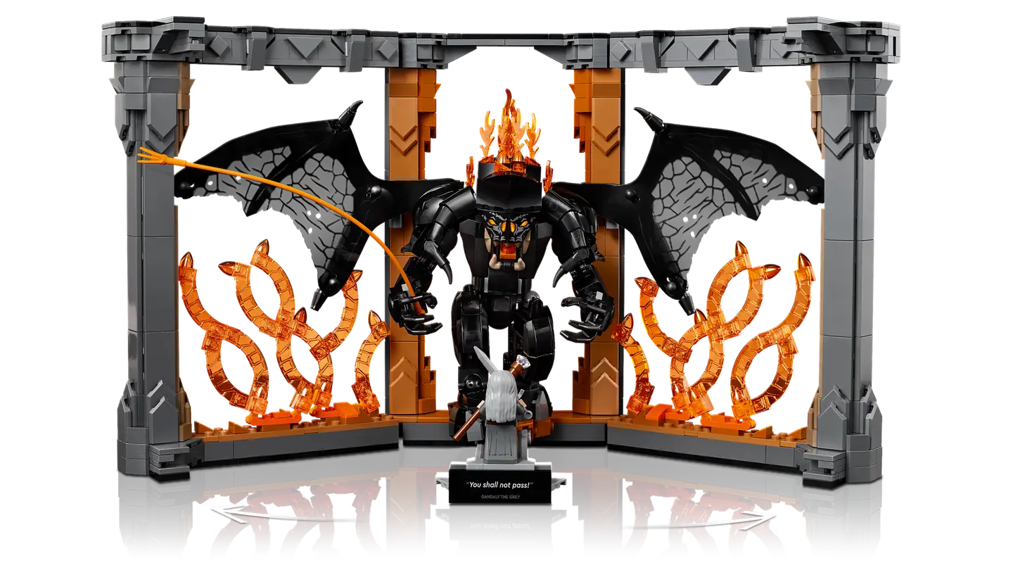 LEGO® | Icons: The Lord of the Rings: Balrog™ Book Nook (10367)