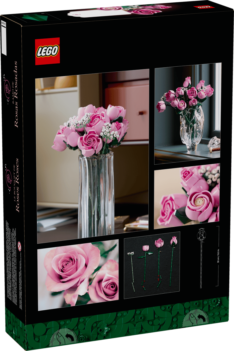 LEGO® | Botanicals: Bouquet of Pink Roses (10374)