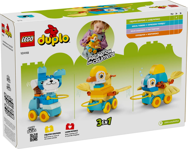 LEGO® | DUPLO: 3in1 Animals on Wheels (10448)