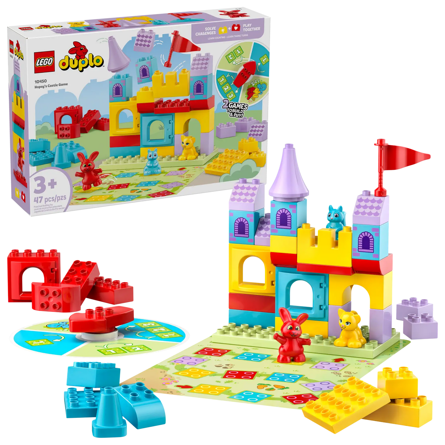 LEGO® | DUPLO: Hopsy's Castle Game (10450)