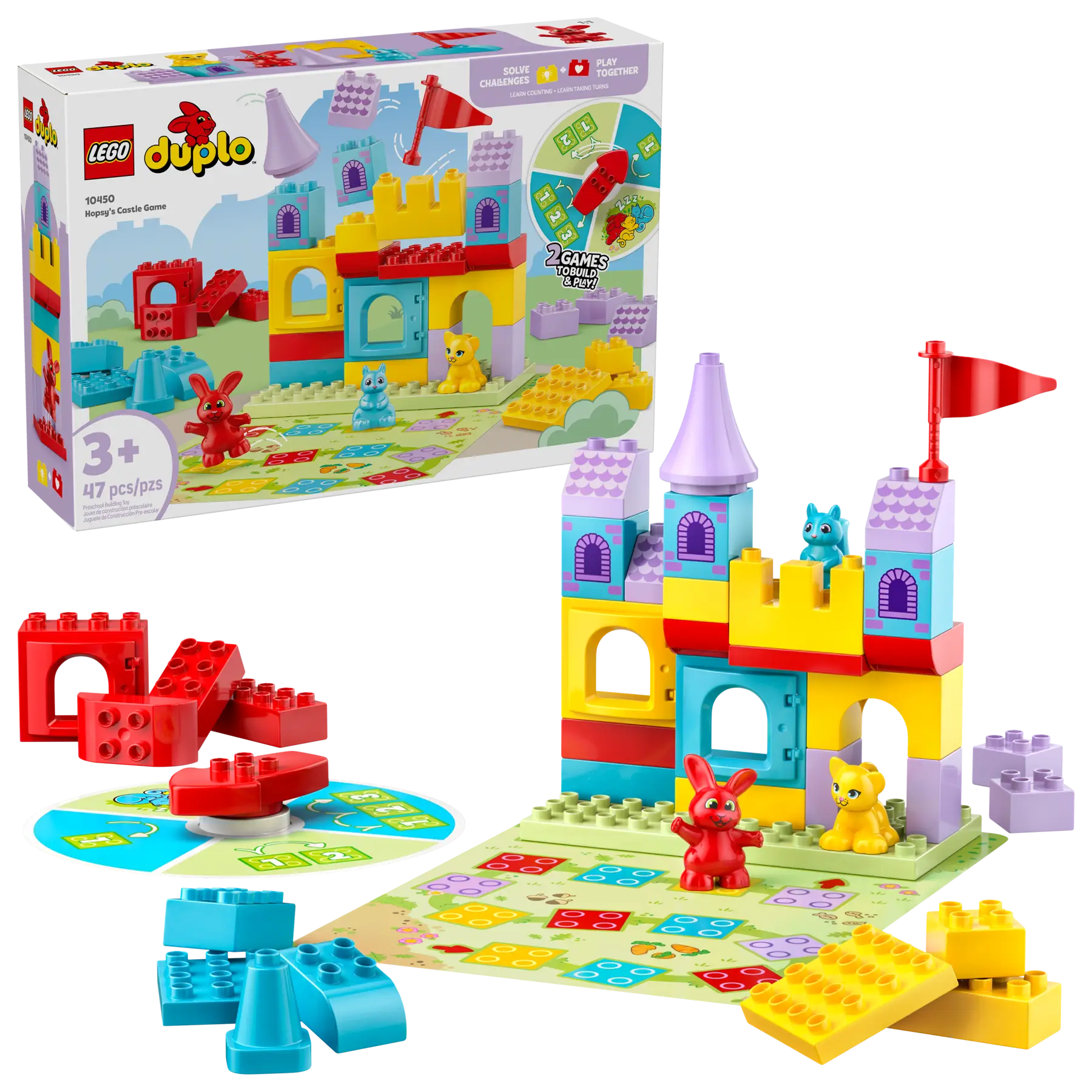 LEGO® | DUPLO: Hopsy's Castle Game (10450)