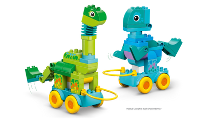 LEGO® | DUPLO: 3in1 Dinosaurs on Wheels (10451)