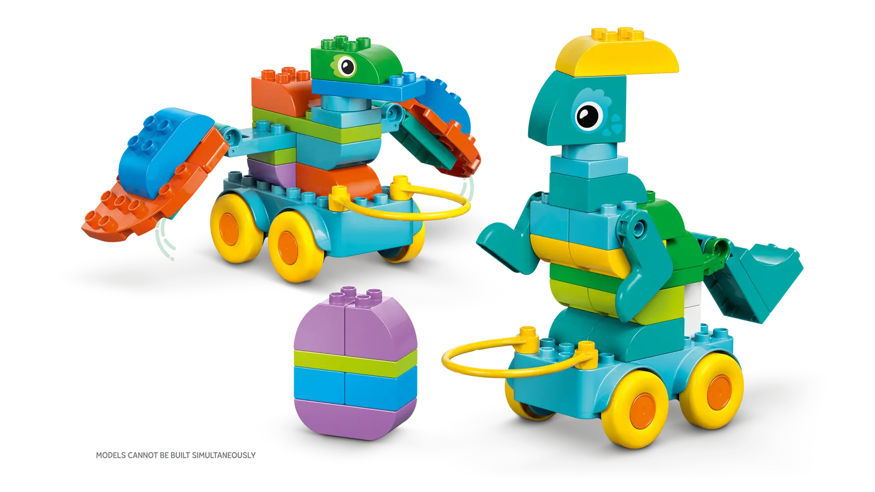 LEGO® | DUPLO: 3in1 Dinosaurs on Wheels (10451)