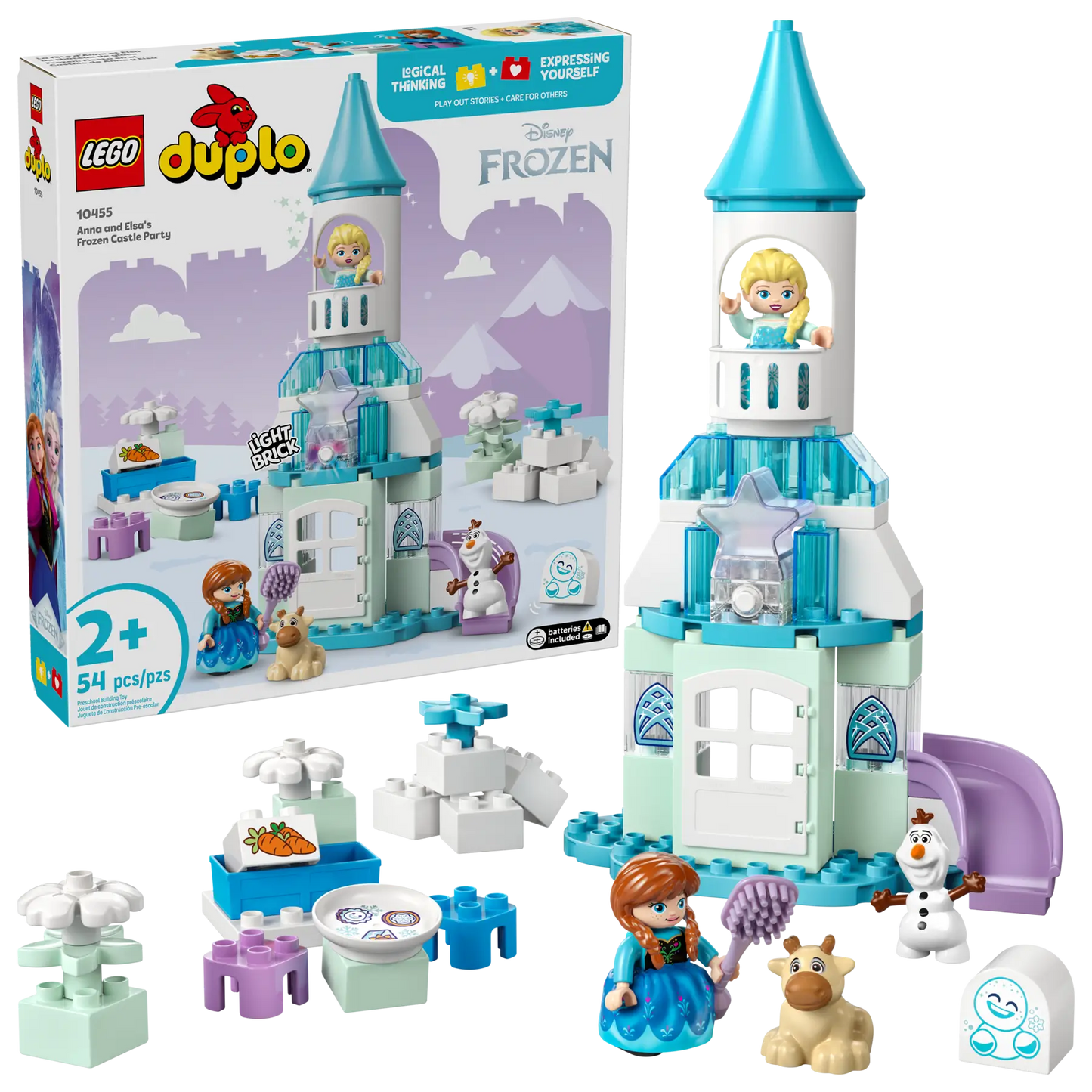 LEGO® | DUPLO: Anna and Elsa's Frozen Castle Party (10455)