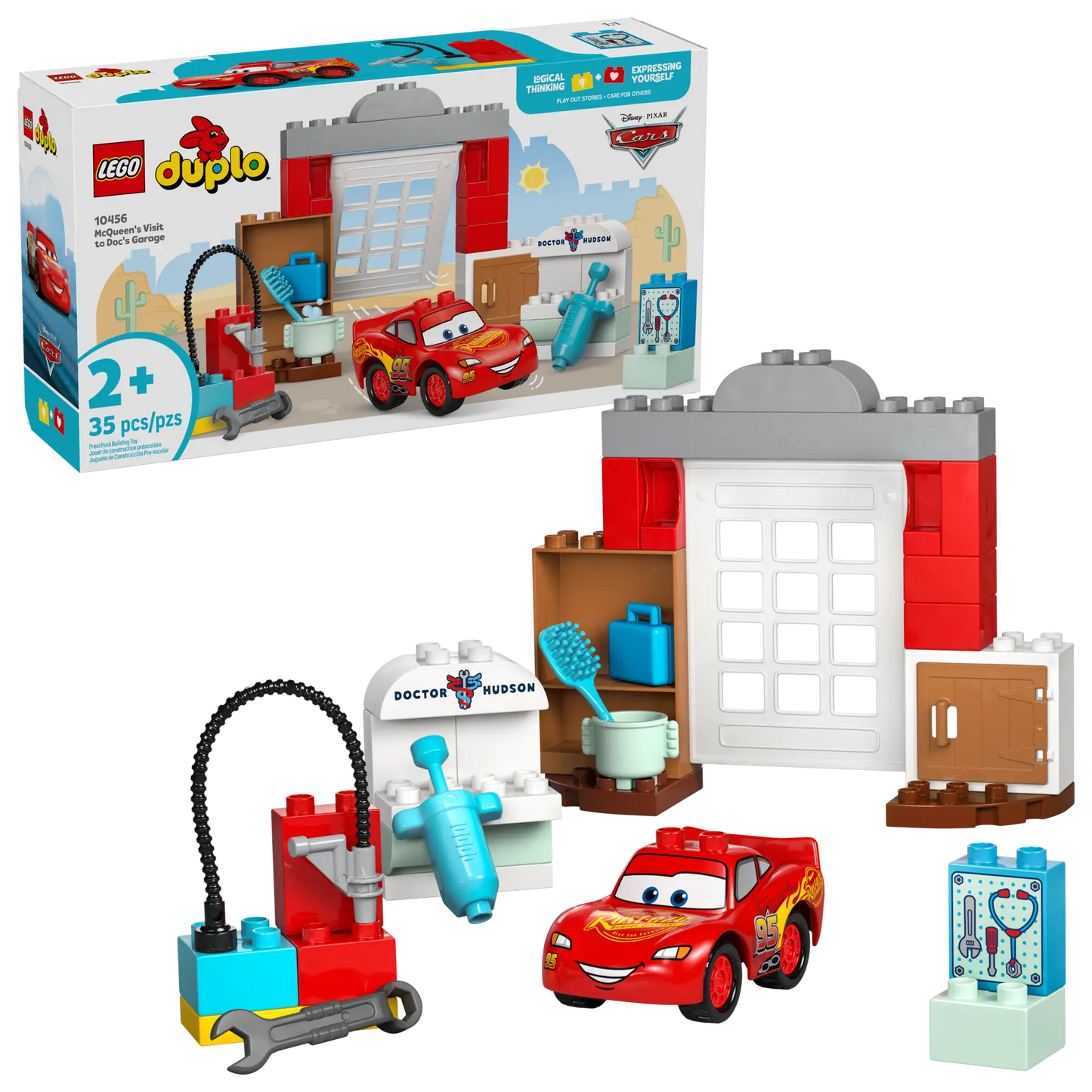 LEGO® | DUPLO : McQueen's Visit to Doc's Garage (10456)