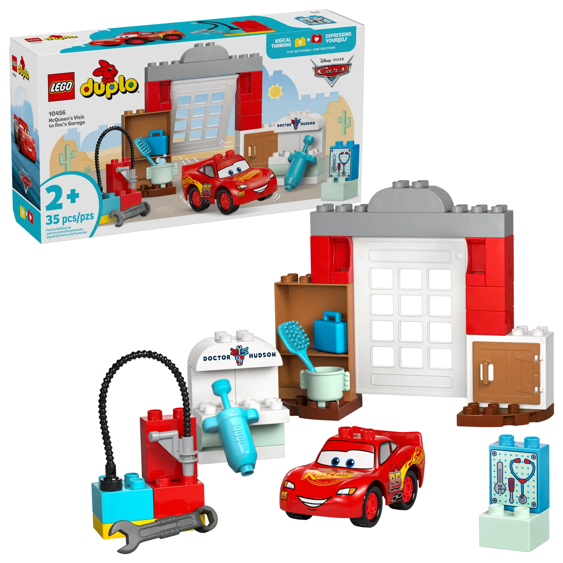 LEGO® | DUPLO : McQueen's Visit to Doc's Garage (10456)