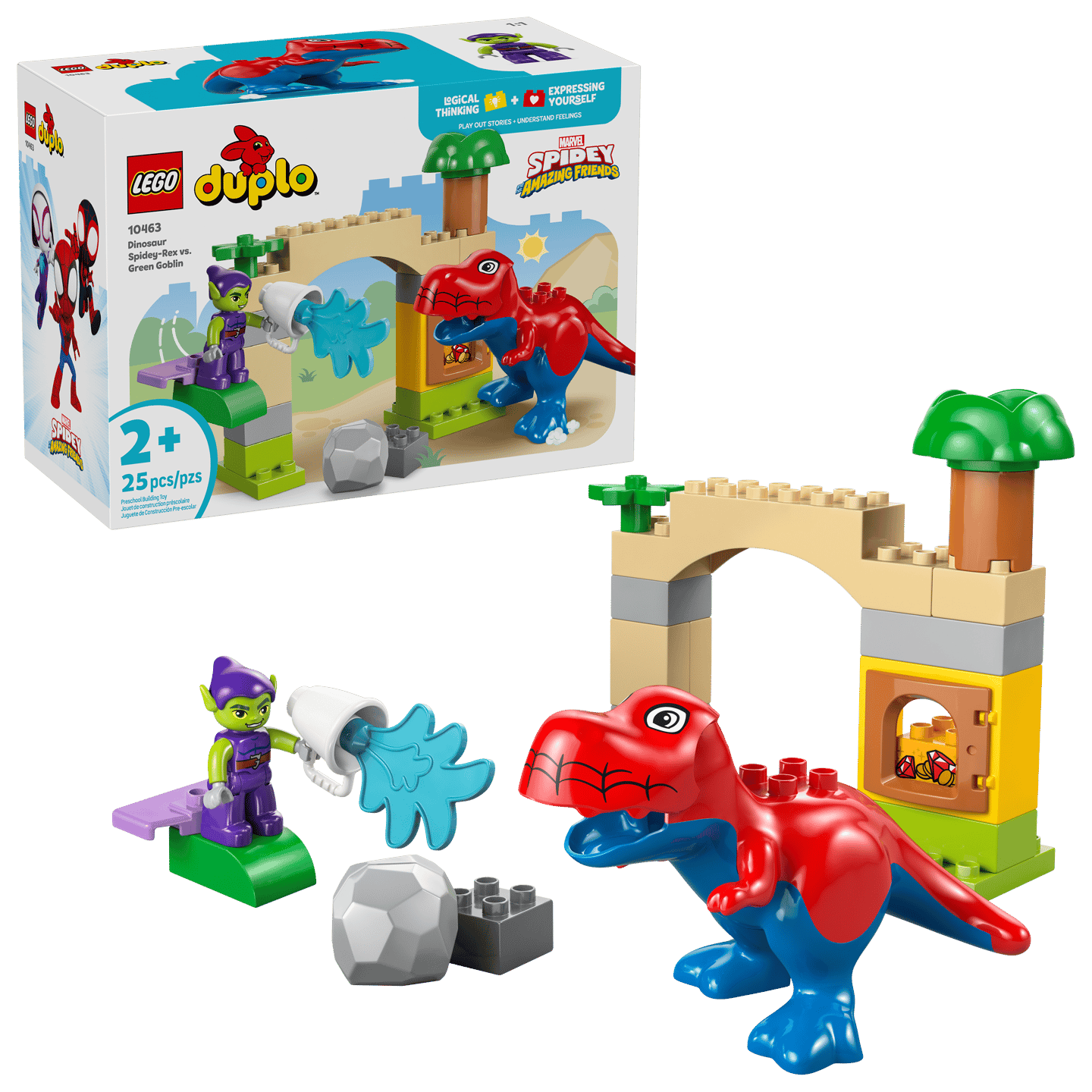 LEGO® | Duplo Marvel: Dinosaur Spidey-Rex vs. Green Goblin (10463)