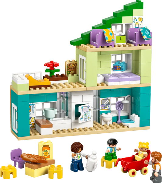 LEGO® | DUPLO: 3 in 1 Modern Family House with Figures (10470)