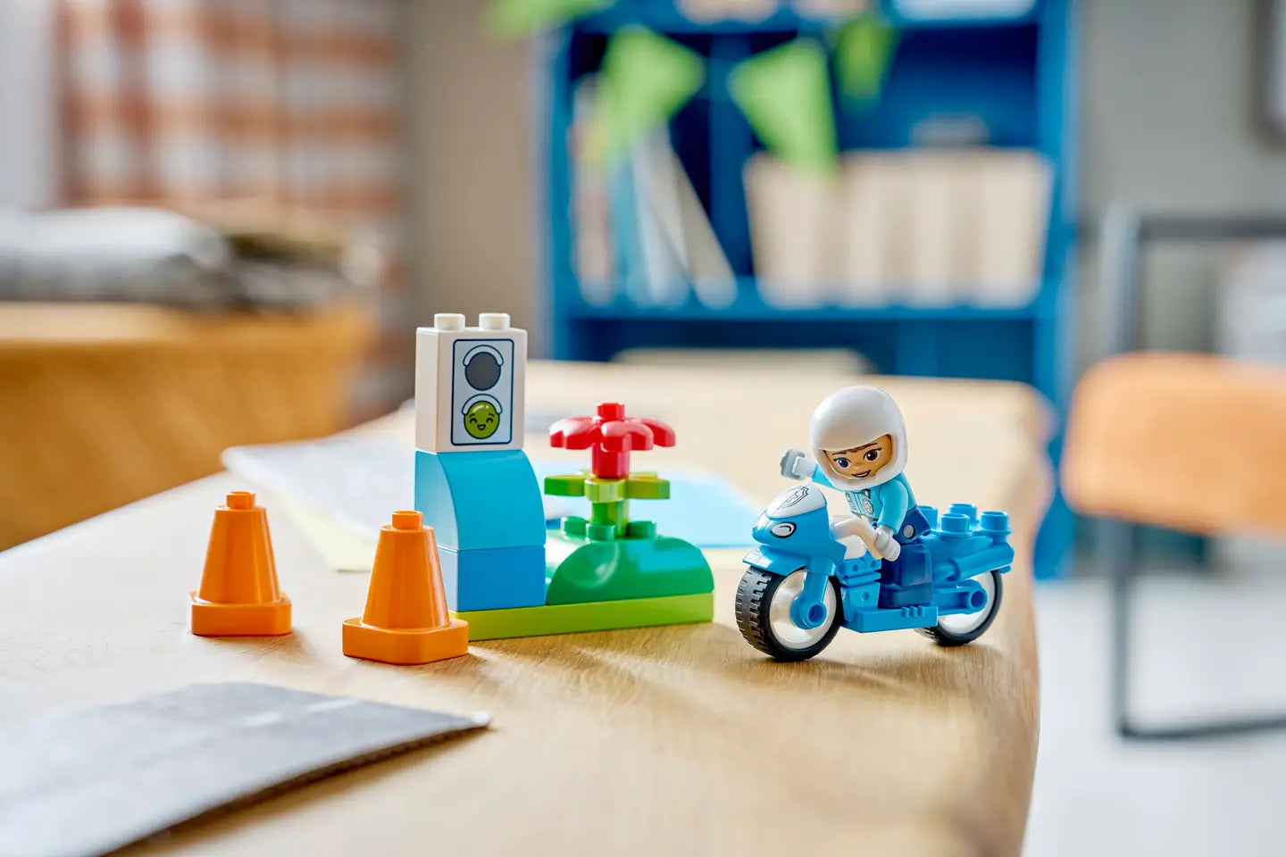 LEGO® | DUPLO: Blue Police Motorcycle (10471)