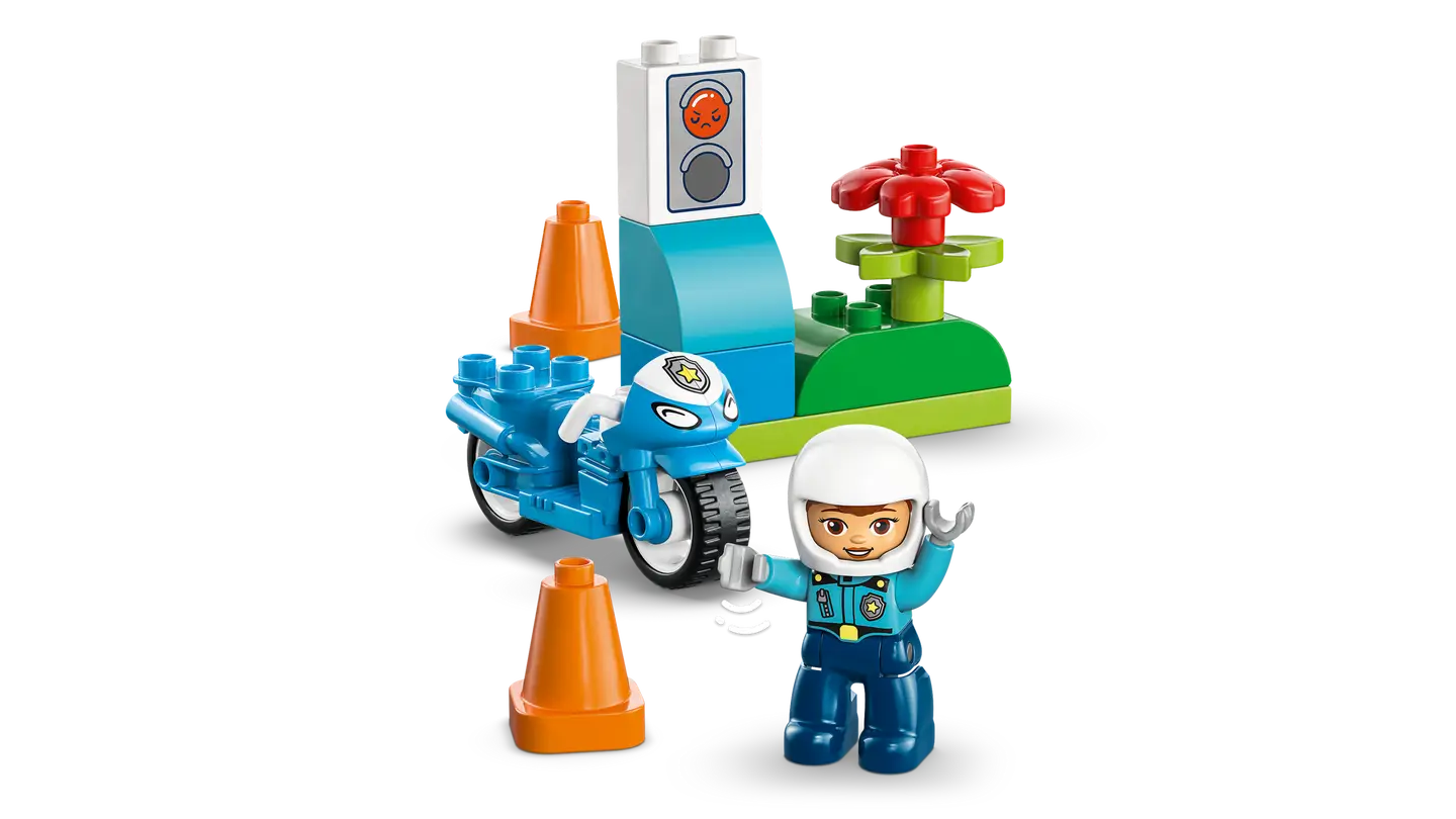 LEGO® | DUPLO: Blue Police Motorcycle (10471)