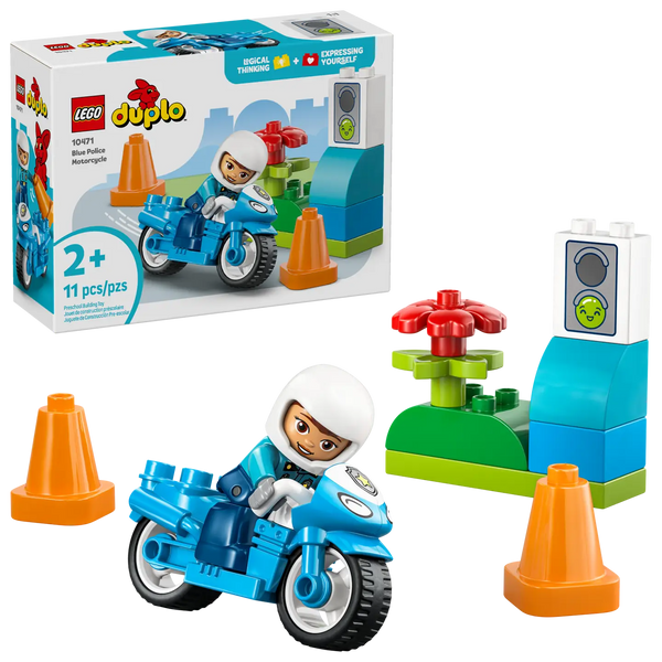 LEGO® | DUPLO: Blue Police Motorcycle (10471)