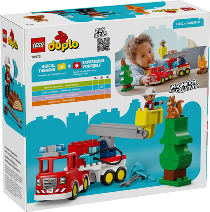 LEGO® | Duplo: Fire Truck with Hose and Firefighter (10473)