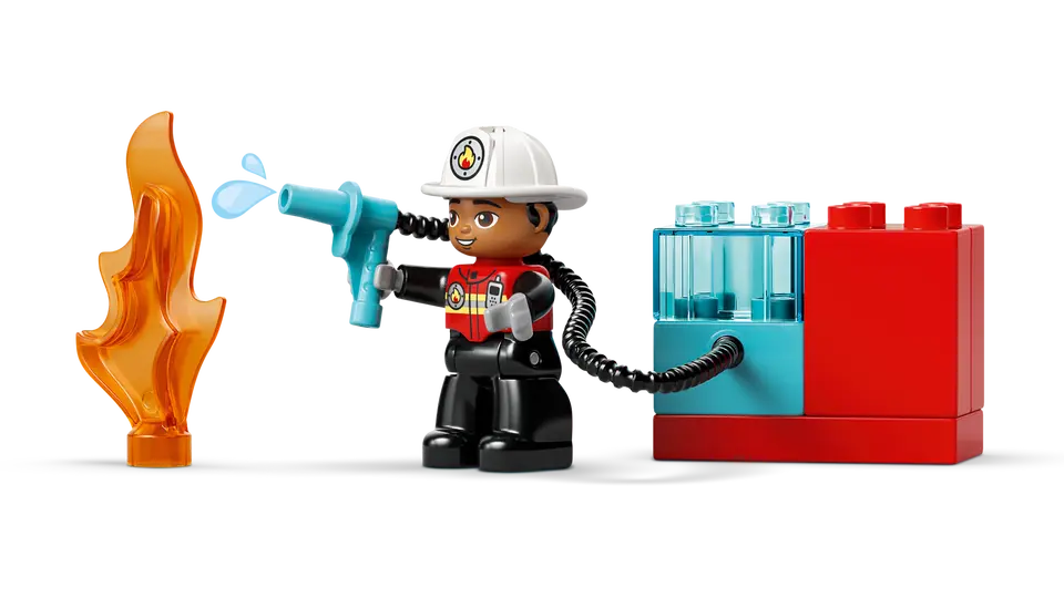 LEGO® | City: Fire Truck with Hose and Firefighter (10473)