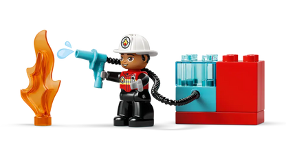 LEGO® | Duplo: Fire Truck with Hose and Firefighter (10473)