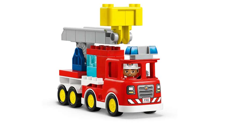 LEGO® | Duplo: Fire Truck with Hose and Firefighter (10473)