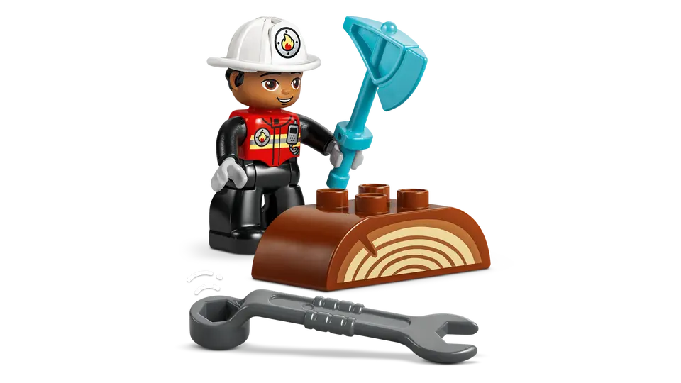 LEGO® | City: Fire Truck with Hose and Firefighter (10473)
