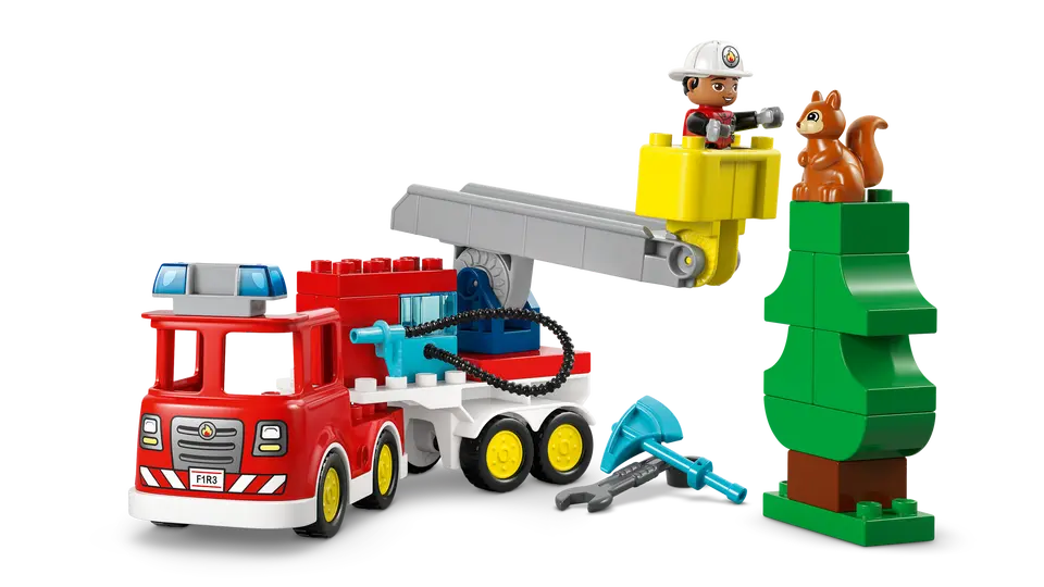 LEGO® | Duplo: Fire Truck with Hose and Firefighter (10473)