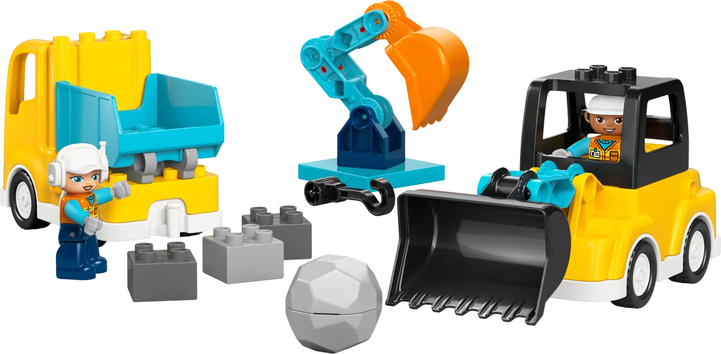 LEGO® | DUPLO: 3 in 1 Construction Vehicles (10475)