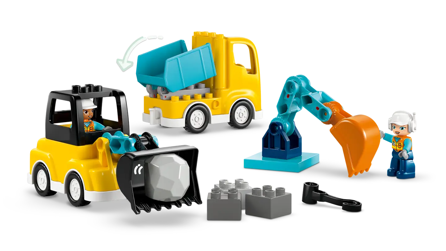 LEGO® | DUPLO: 3 in 1 Construction Vehicles (10475)