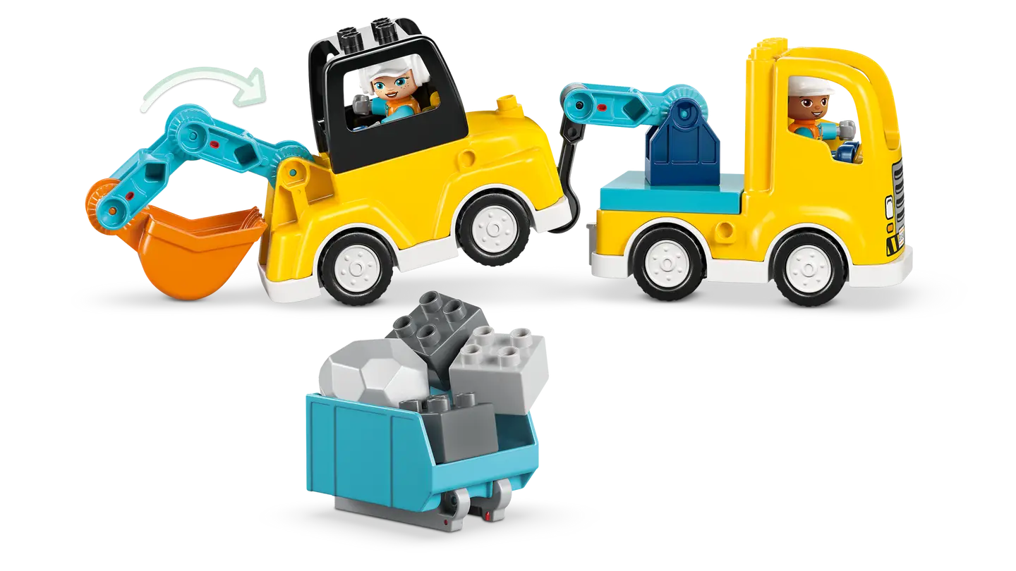 LEGO® | DUPLO: 3 in 1 Construction Vehicles (10475)