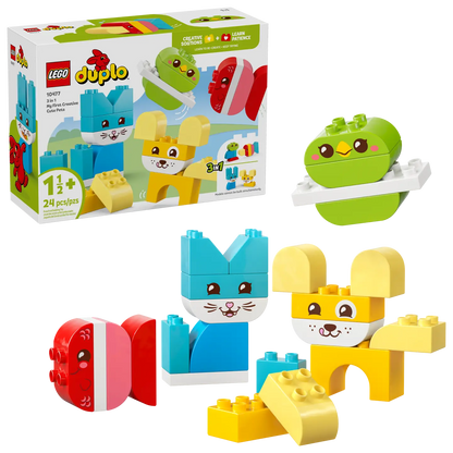 LEGO® | DUPLO: 3 in 1 Creative Cute Pets (10477)