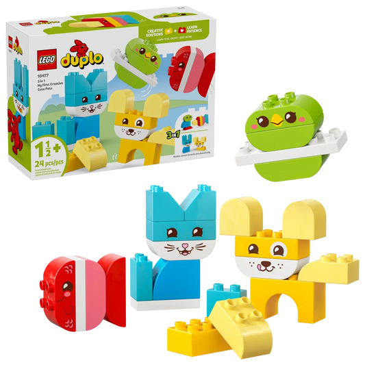 LEGO® | DUPLO: 3 in 1 Creative Cute Pets (10477)