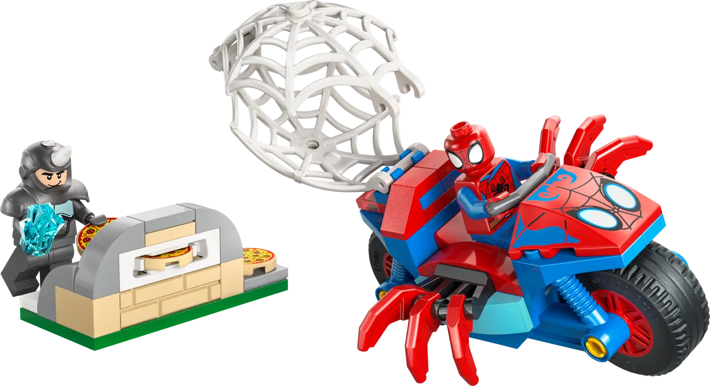 LEGO® | Marvel: Spidey on his Motorcycle vs. Rhino (11206)