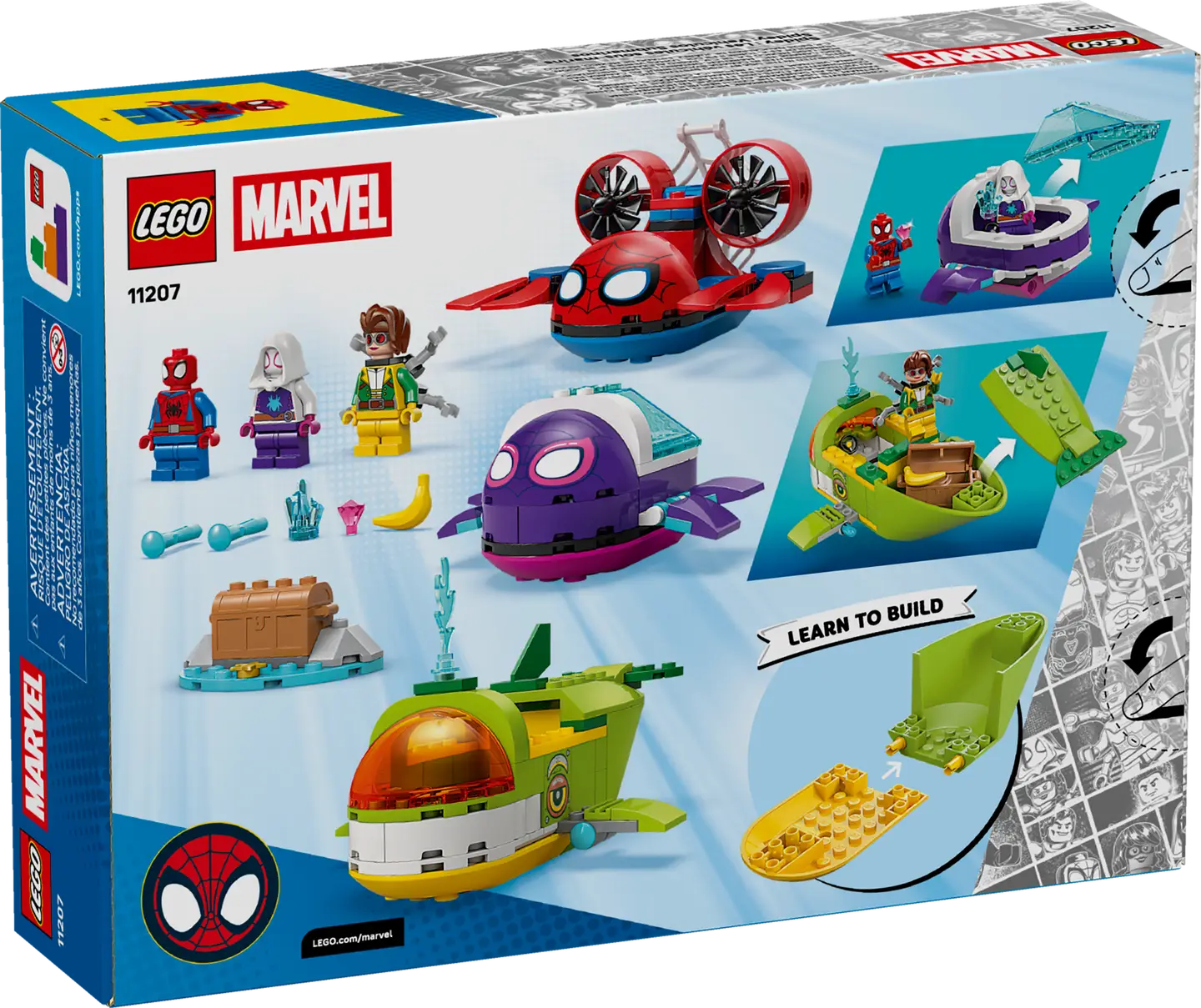 LEGO® | Marvel: Spidey - Underwater Vehicles (11207)