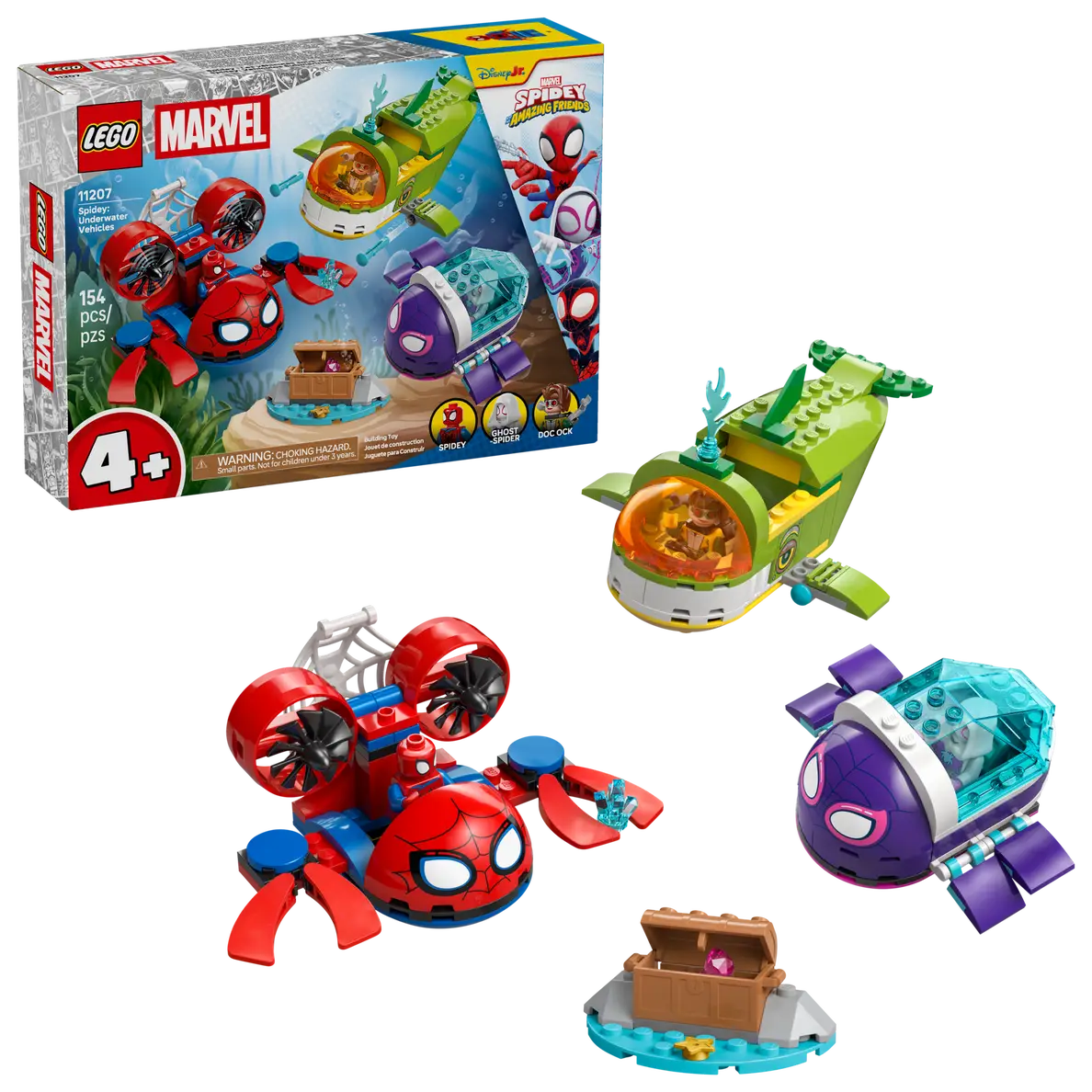 LEGO® | Marvel: Spidey - Underwater Vehicles (11207)