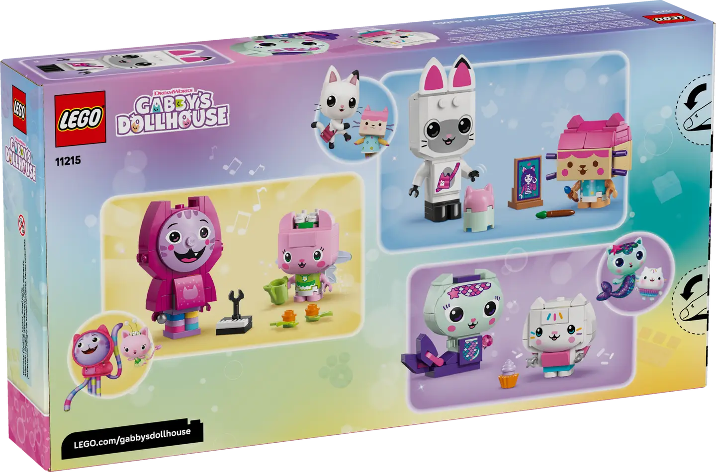 LEGO® | Gabby's Dollhouse: Gabby's Brick-Built Cat Friends (11215)