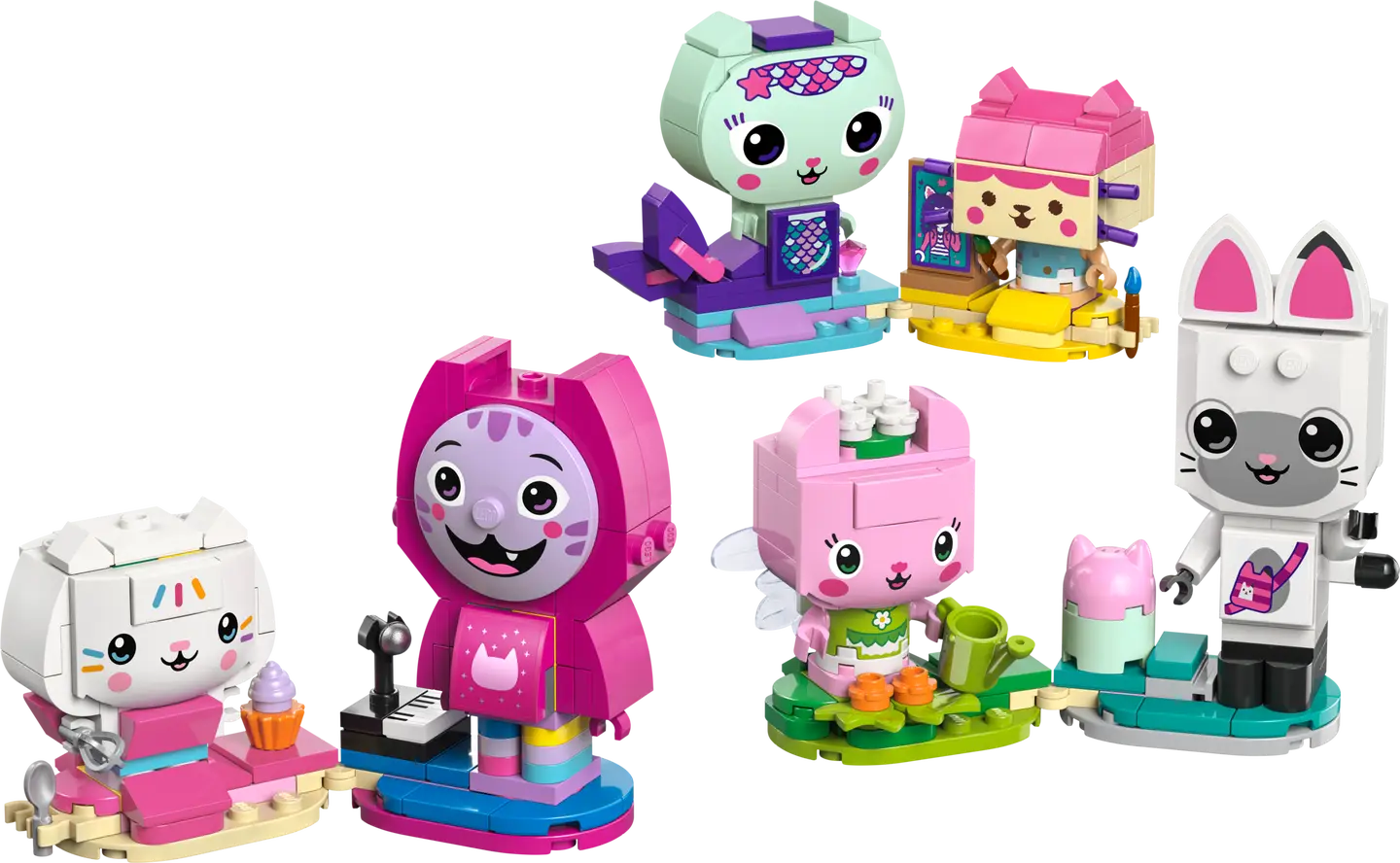 LEGO® | Gabby's Dollhouse: Gabby's Brick-Built Cat Friends (11215)