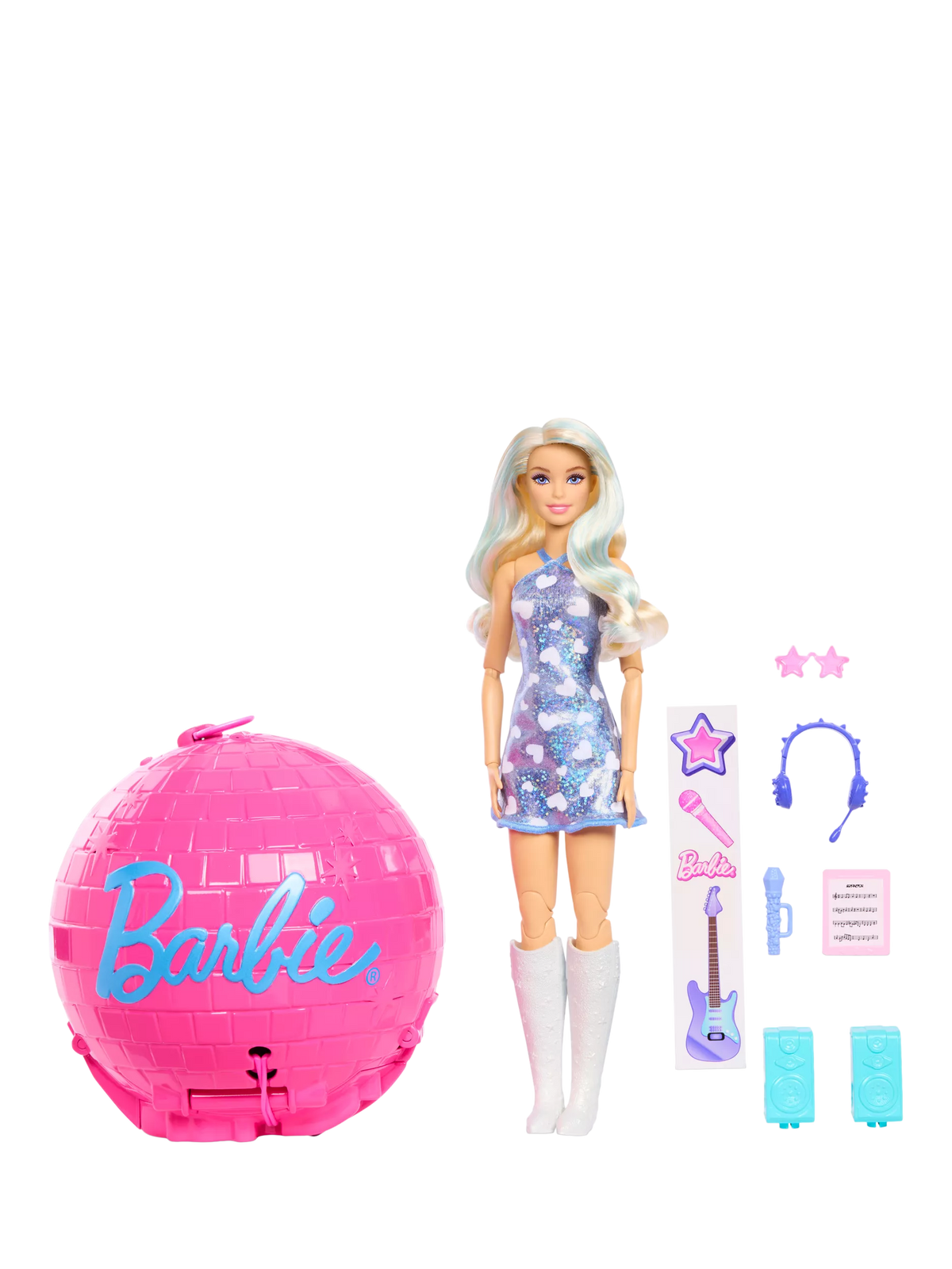 Barbie Roll and Reveal Pop Star Doll