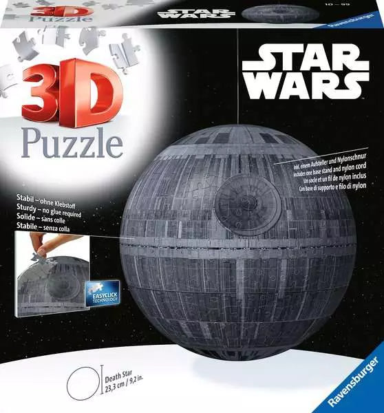 Ravensburger Death Star 540 piece 3D puzzle box