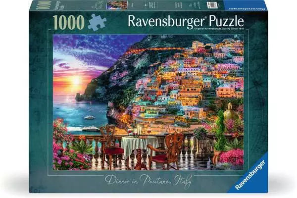 Ravensburger Dinner in Positano 1000 piece puzzle box